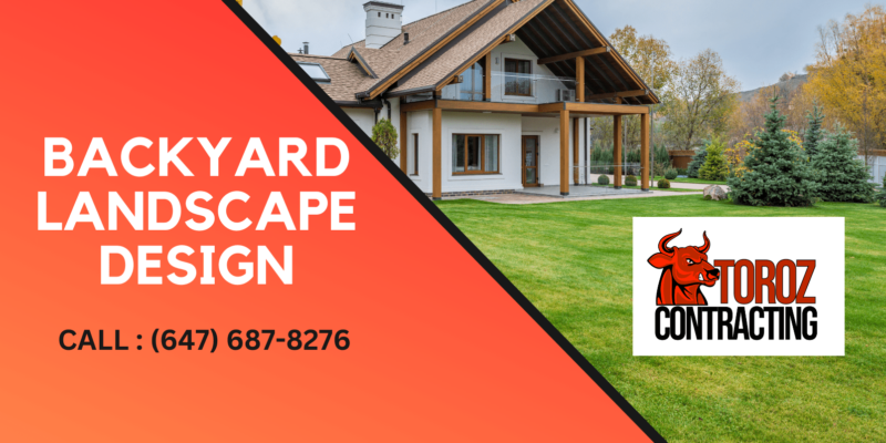 Mississauga Backyard Landscape Design