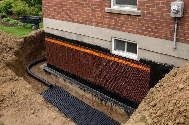 Foundation Waterproofing Milton