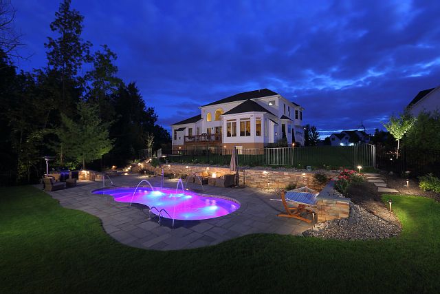 landscape lighting color temperature Oakville