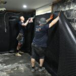 waterproof basement before finishing Milton interior waterproofing installation