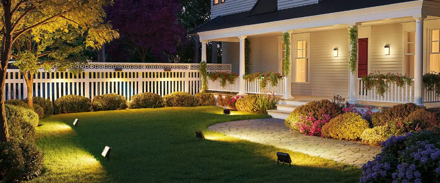 types of landscape lighting Milton